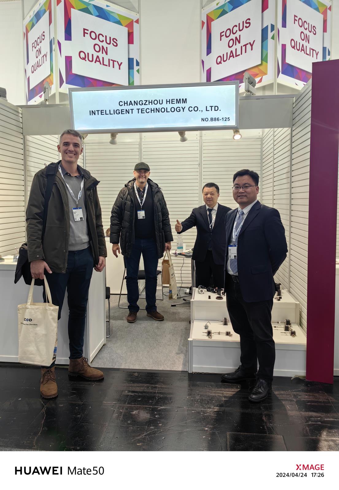 HEMM participated in the Hannover Messe from April 22nd to April 26th, 2024